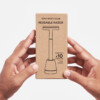 Reusable Razor & Stand - Antique Brass - Image 3