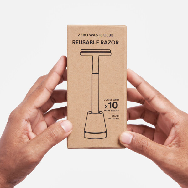 Reusable Razor & Stand - Rose Gold - Image 4