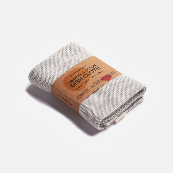 Organic Cotton Dish Cloth - Sea Shore Sand