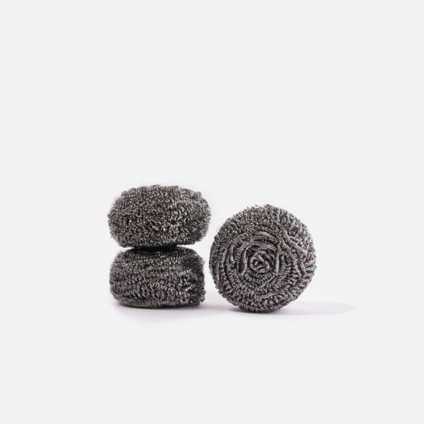Stainless Steel Scourers - 3 Pack - Image 2