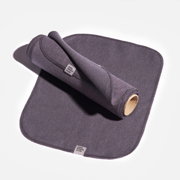 Grey Organic Reusable Kitchen Roll - 7 Pack - Image 2