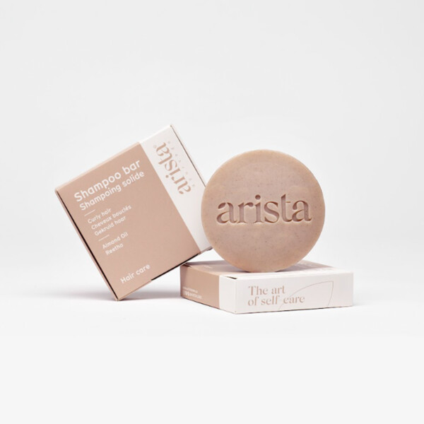 Curly Hair Shampoo Bar - Almond & Reetha 80g - Image 2