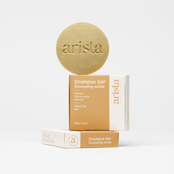 Oily Hair Shampoo Bar - Yellow Clay & Sidr 80g - Image 2
