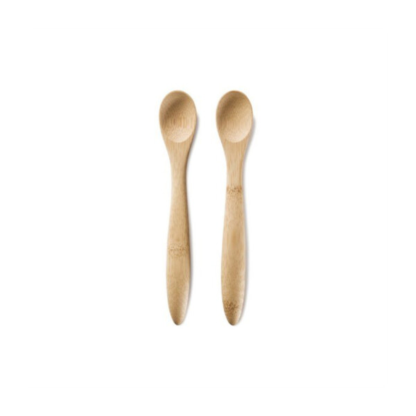 Bamboo Baby Feeding Spoons - 2 Pack (6M+)