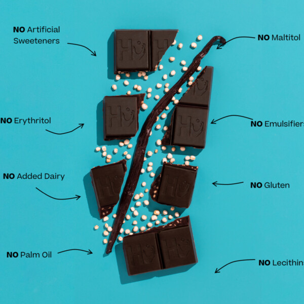 Vanilla Crunch Organic Chocolate - 60g - Image 2