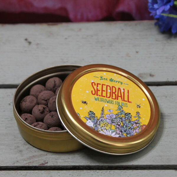Bee Merry Seedball Tin - Image 3
