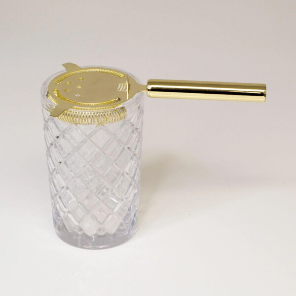 Hawthorne Cocktail Strainer - Gold - Image 4