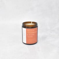 Soy Wax Candle - Orange, Cedarwood & Ylang Ylang - 180ml