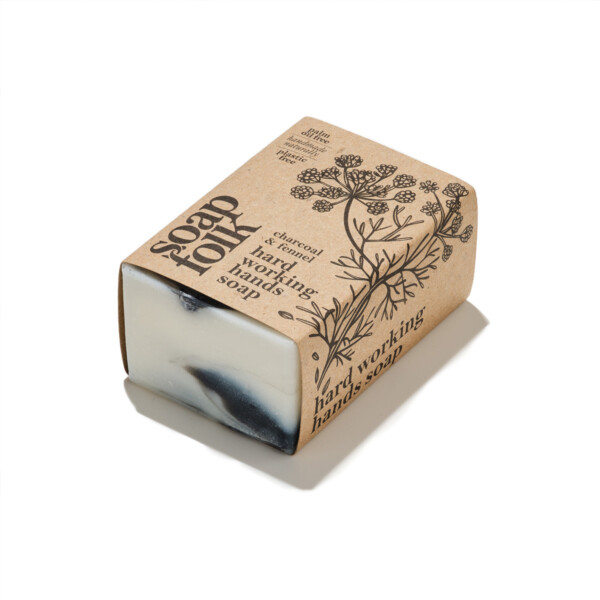 Charcoal & Fennel Working Hands Soap -  200g