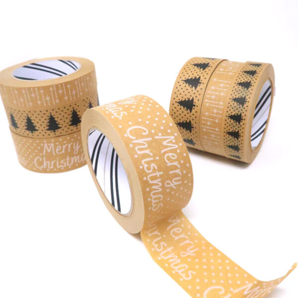 Biodegradable Paper Tape - Merry Christmas 48mm