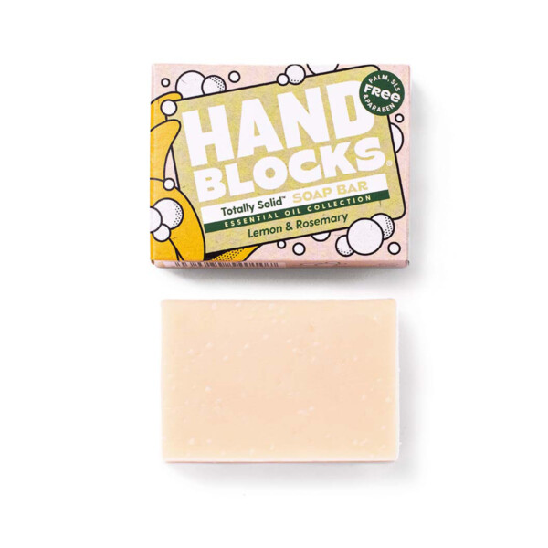 Hand Block - Essential Oil Collection - Lemon & Rosemary 100g