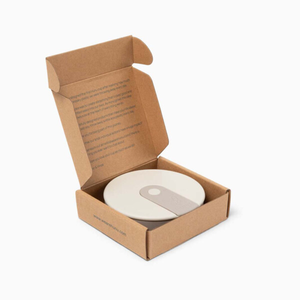 Collapsible Silicone Cup - Warm Grey - Image 2