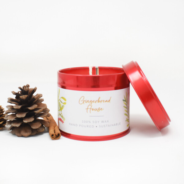 Gingerbread House Soy Wax Candle - 250ml