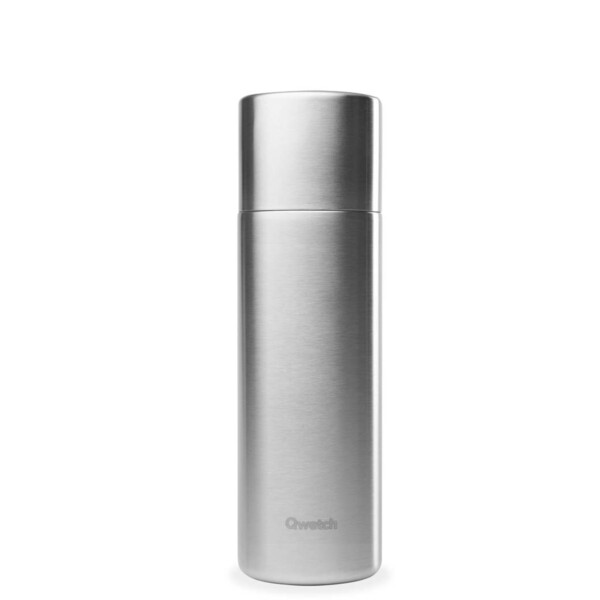 Insulated Stainless Steel Flask – Brushed Steel – 750ml