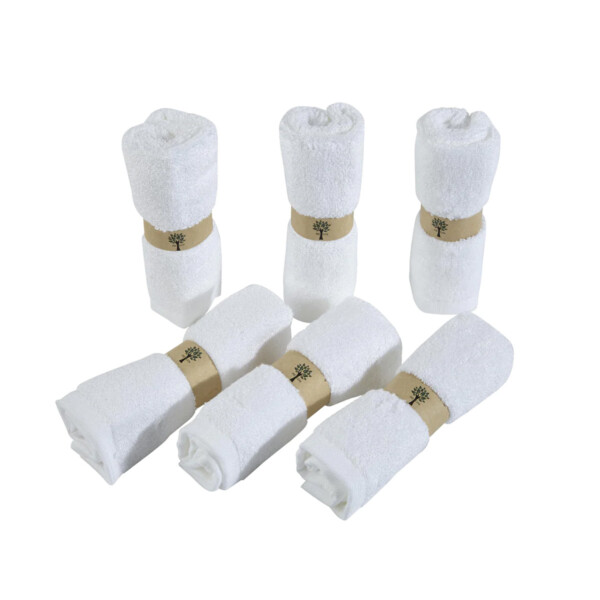 Organic Bamboo Washcloths - Pack Of 6 - Image 2
