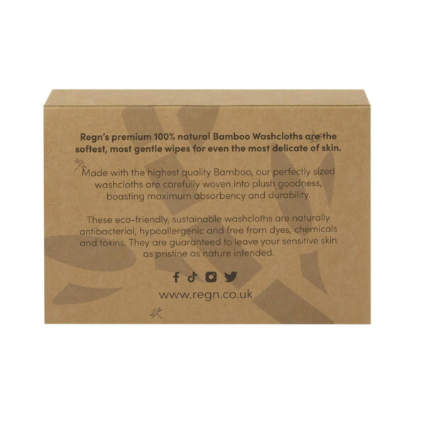 Organic Bamboo Washcloths - Pack Of 6 - Image 3