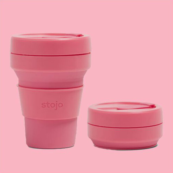 Collapsible Pocket Cup 12oz – Peony - Image 2