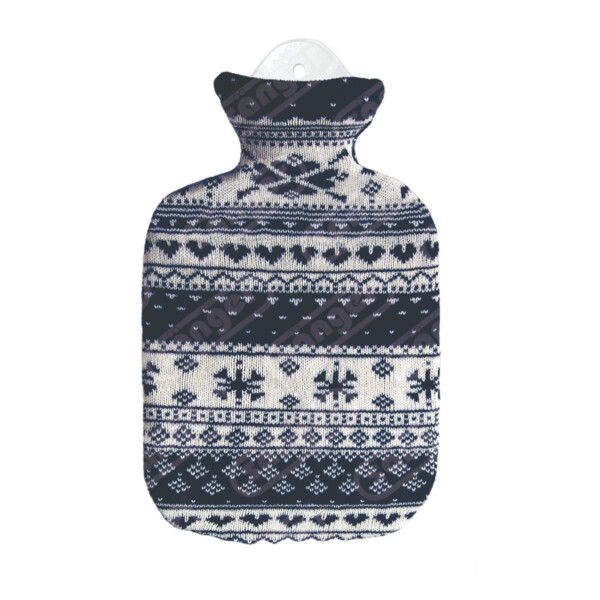 Natural Rubber Hot Water Bottle - Norwegian