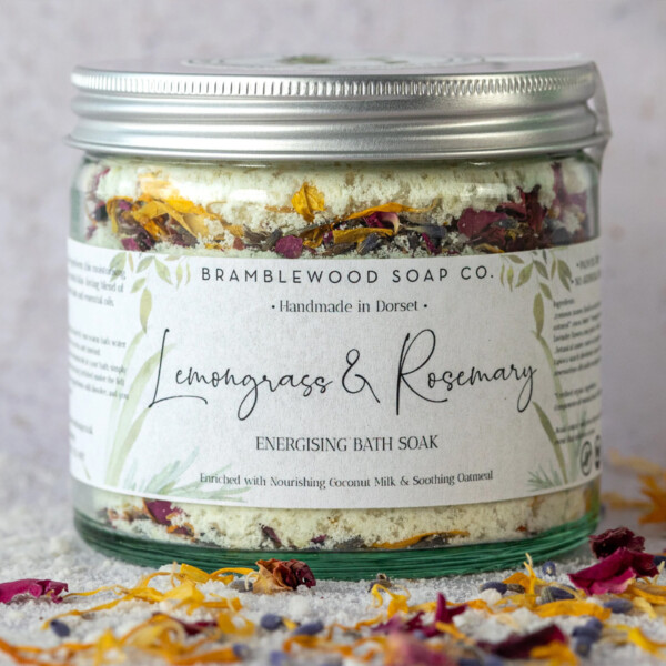 Lemongrass & Rosemary Bath Soak - 220g