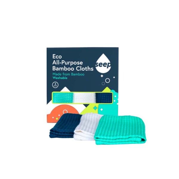 All-Purpose Bamboo Cloths - Pack Of 3
