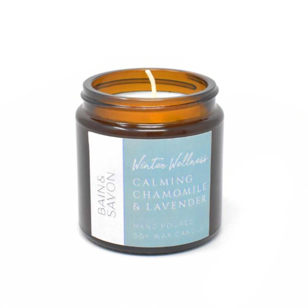 Lavender & Chamomile Soy Wax Candle - 120ml