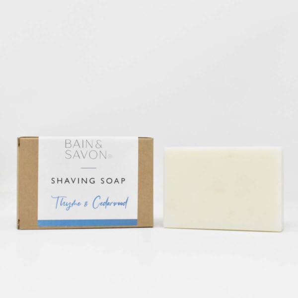 Shaving Soap Bar - Thyme & Cedarwood 90g