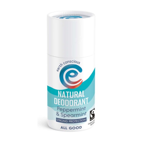 Natural Deodorant Stick - Mint & Spearmint Strong Protection