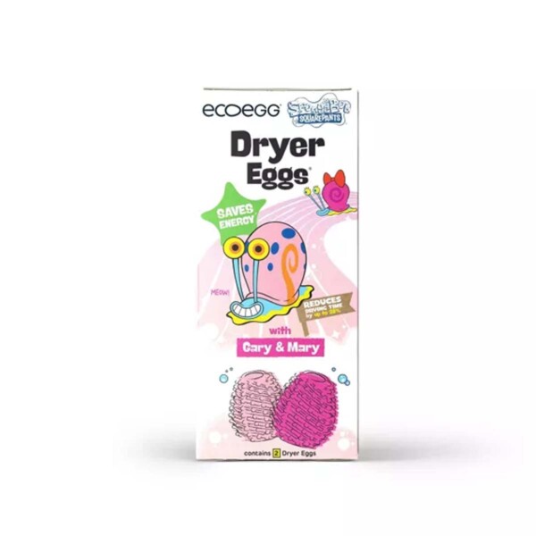 Ecoegg x Spongebob Gary & Mary Dryer Eggs - 2 Pack