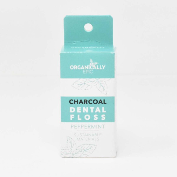 Vegan Charcoal Infused Floss & Dispenser - Image 3