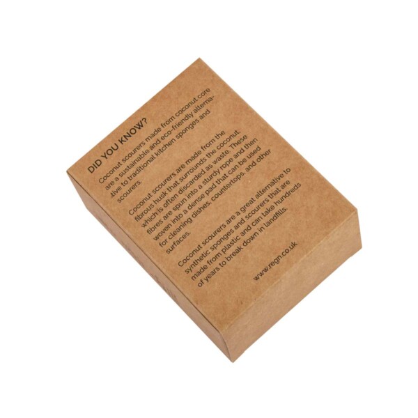 Re:gn Biodegradable Coconut Kitchen Scourers - Pack of 5 - Image 3