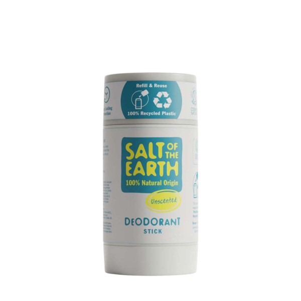 Refillable Unscented Natural Deodorant Stick - 84g