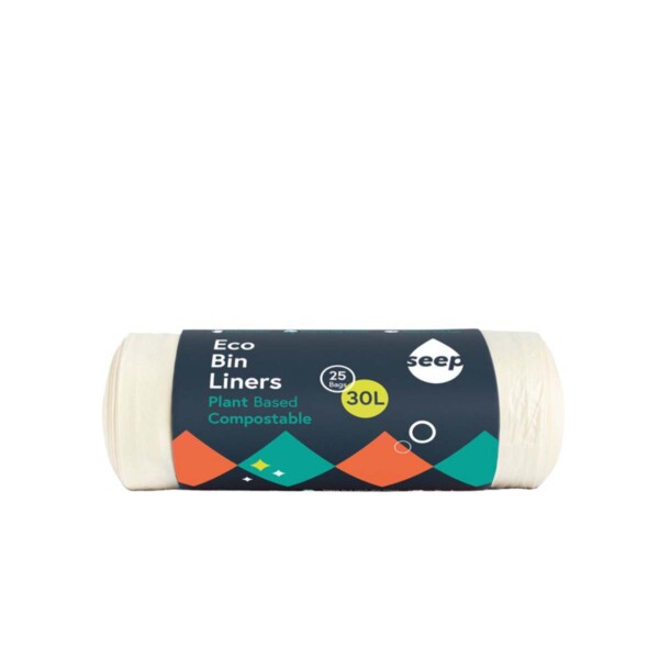 Compostable Bin Liners 30L - 25 bags