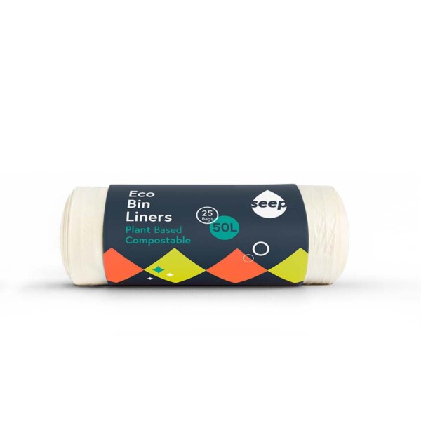 Compostable Bin Liners 50L - 25 bags