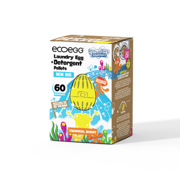Ecoegg x Spongebob Laundry Egg - Non Bio