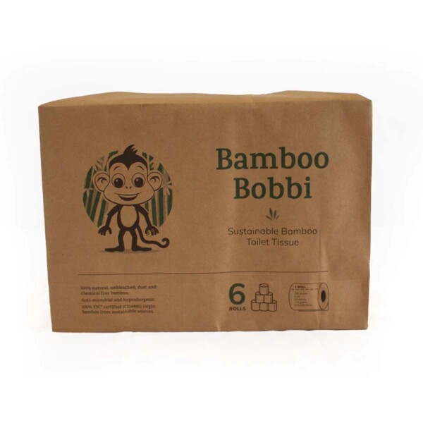 Bamboo Bobbi Toilet Roll - 6 Pack - Image 3