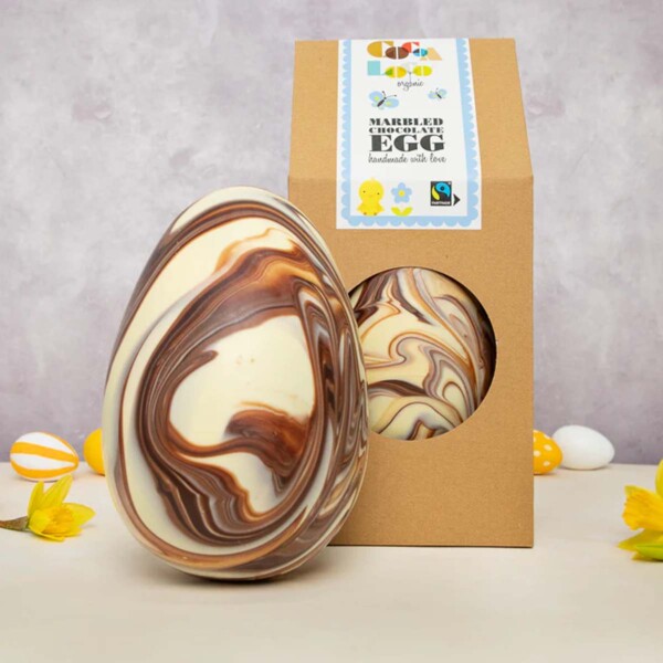 Giant Marbled Chocolate Easter Egg - 1250g