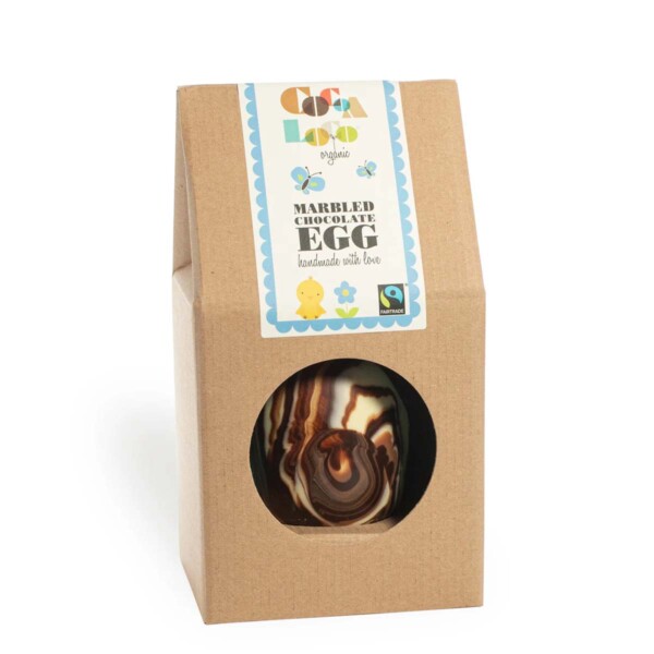 Marbled Chocolate Easter Egg - 225g - Image 4
