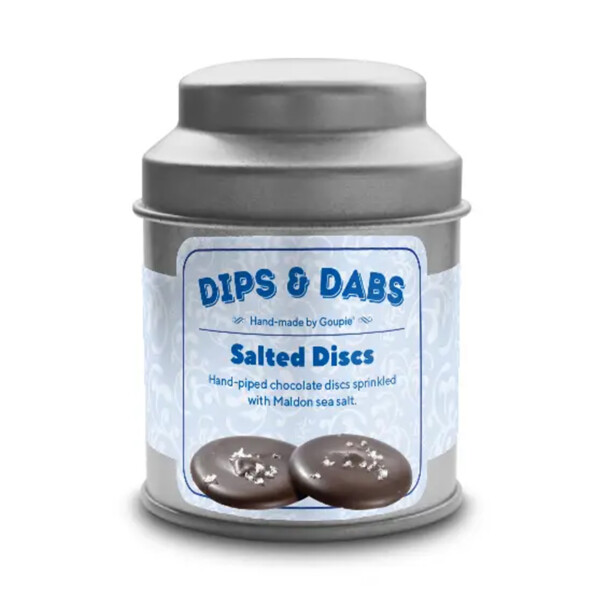 Salted Chocolate Discs - 50g
