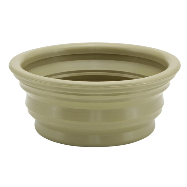 Natural Rubber Dog Bowl On The Go - Hunter Green