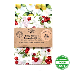 Beeswax Wraps - Sandwich & Big Bowl 2 Pack - Italian Kitchen