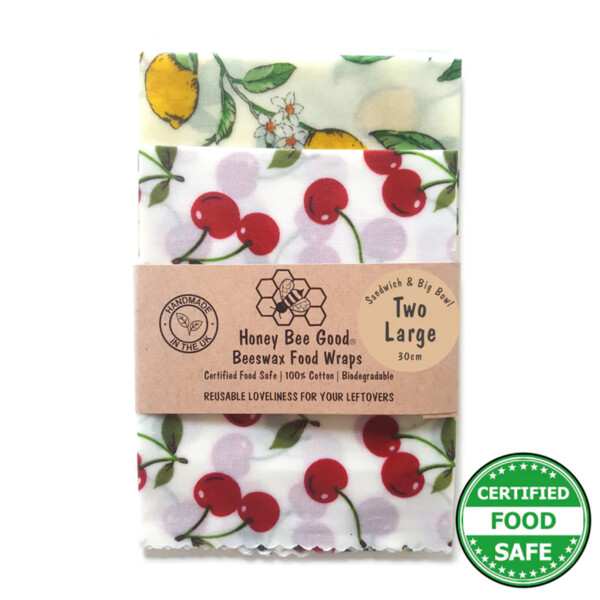 Beeswax Wraps - Sandwich & Big Bowl 2 Pack - Italian Kitchen