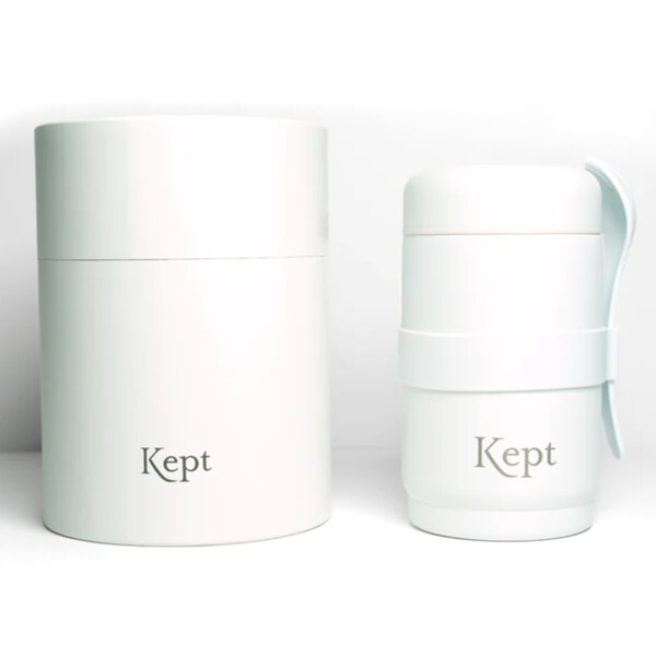 Kept Food Jar - 540ml - Chalk - Image 2