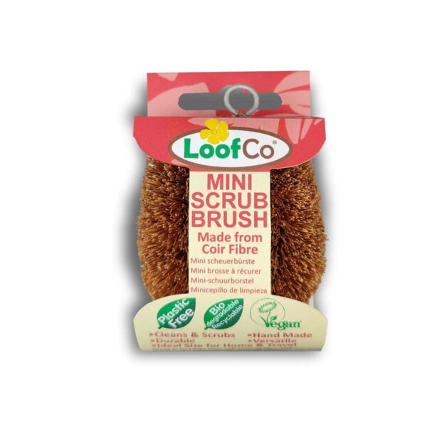 Coconut Mini Scrub Brush