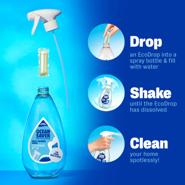 Cleaning Drop Daily Shower Spray - Tropical Reef - Image 2