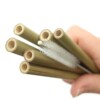 Natural Bamboo Reusable Drinking Straws - 6 Pack - Image 2