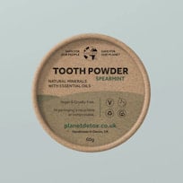 Toothpowder Spearmint - 60g - Planet Detox | Peace With The Wild