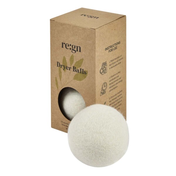 Organic Wool Dryer Balls - 2 Pack