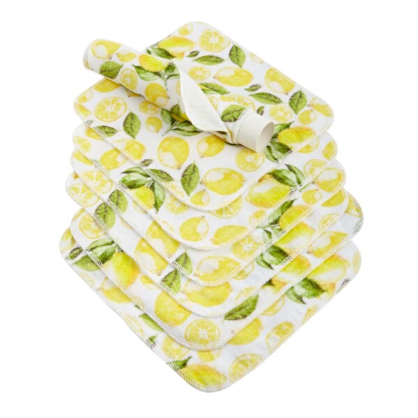 Re:gn Reusable Kitchen Roll - Pack of 7 - Lemons - Image 2