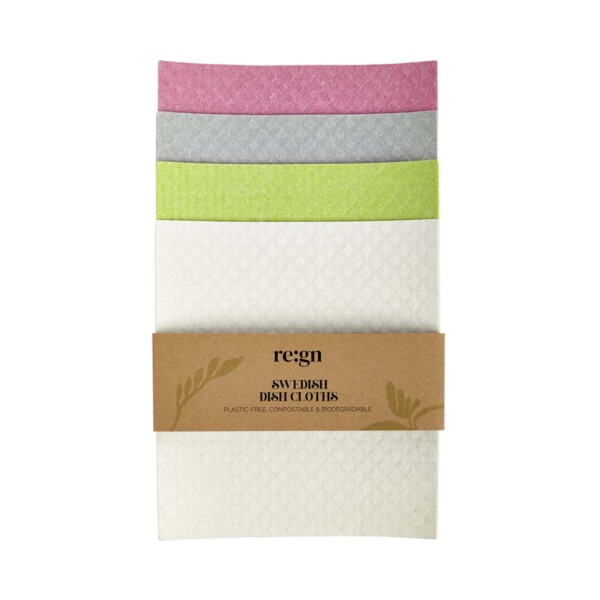 Compostable Swedish Dish Cloths - Set Of 4