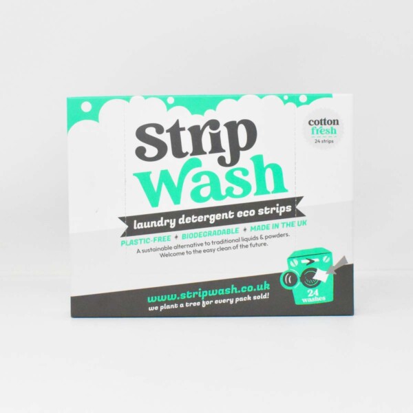 StripWash Laundry Detergent Sheets - Cotton Fresh - 24 Sheets
